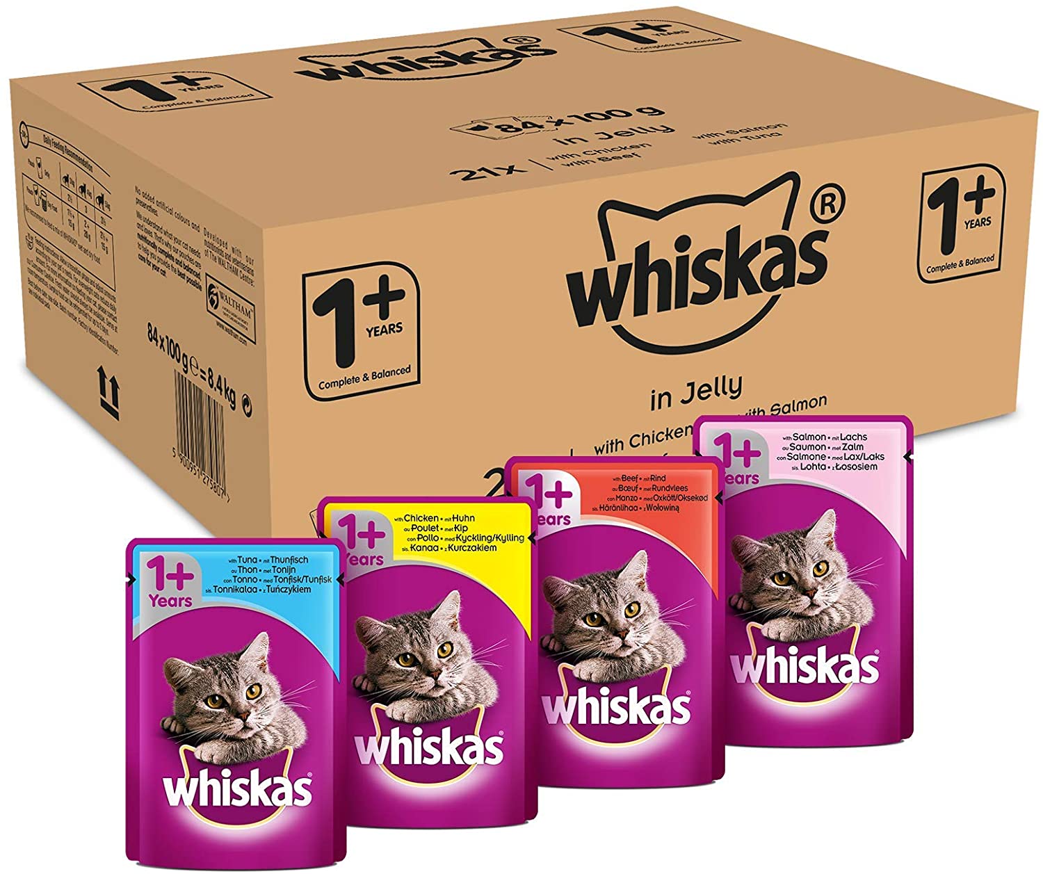 WHISKAS POUCH 85gm in turkey