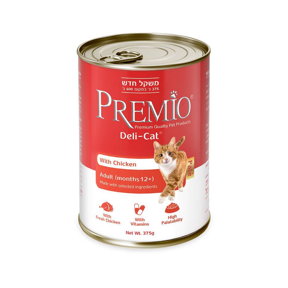 PREMIO DELI-CAT IN CHICKEN 375gm