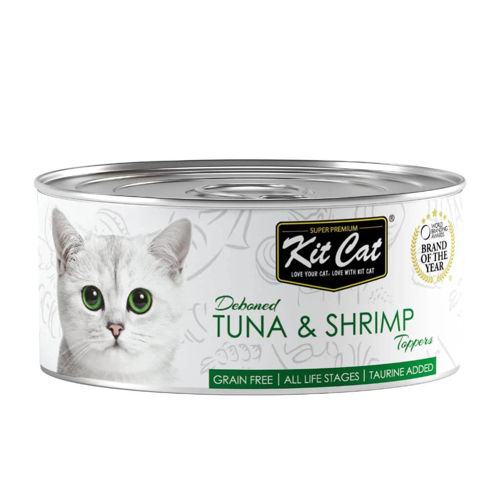 KITCAT Tuna with Shrimp 80g - Wet food in Jelly