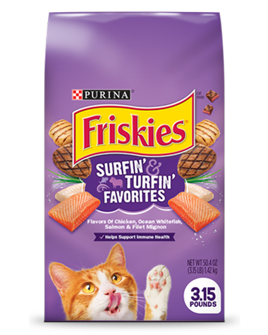 FRISKIES SURFIN,TURFIN FAVORITES