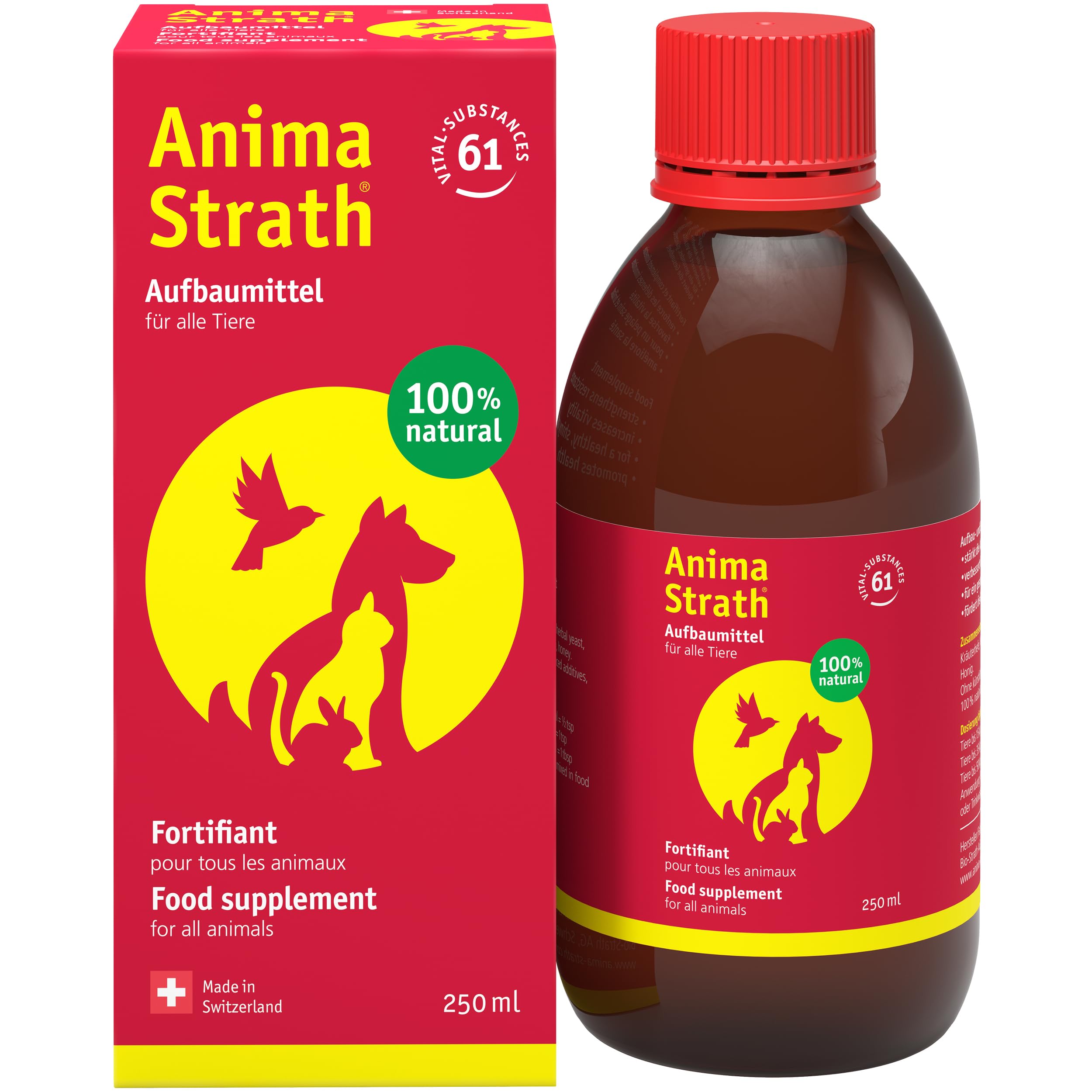 ANIMASTRATH 250 ML FOR DOGS AND CATS