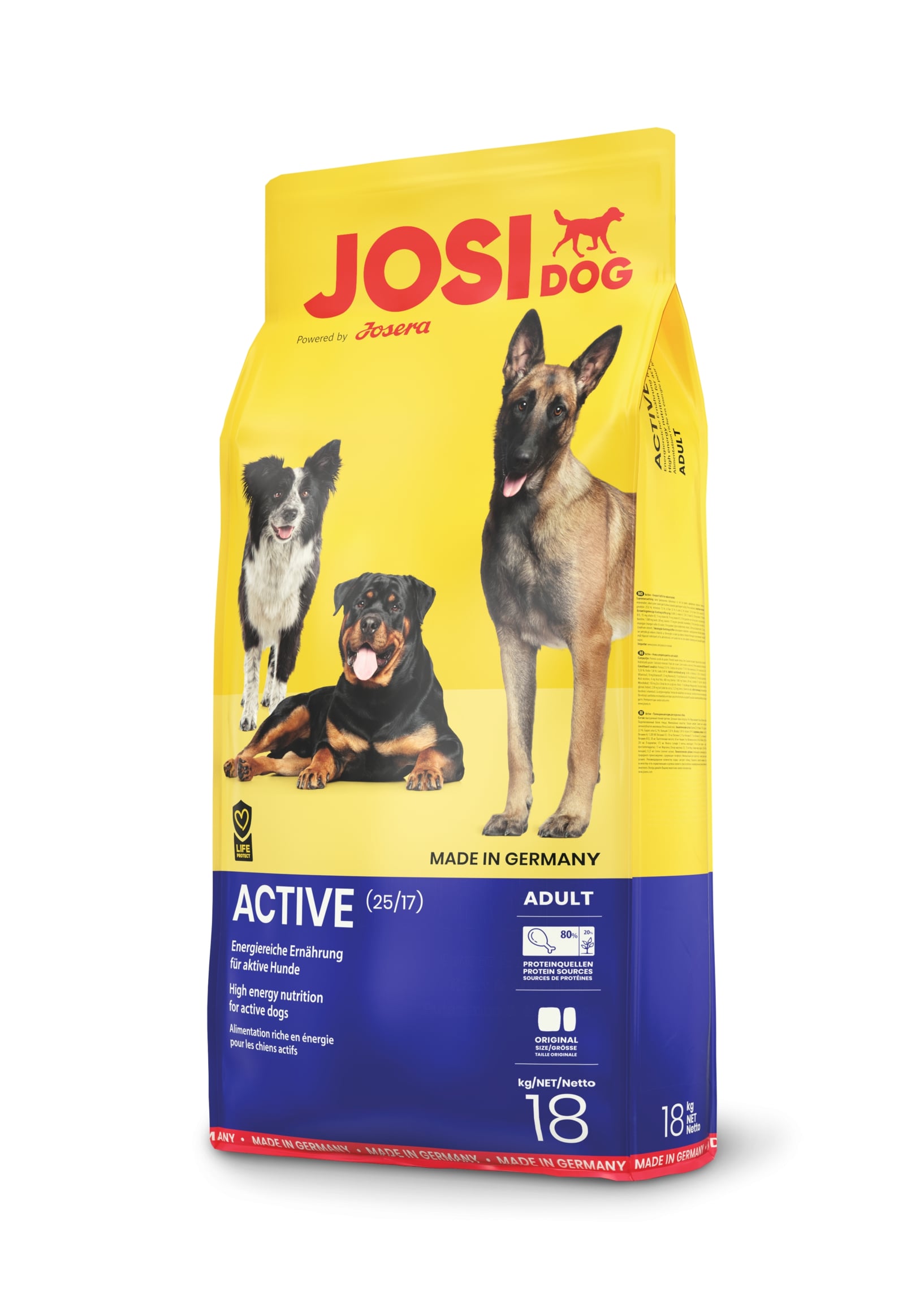 JOSIDOG ACTIVE ADULT 18 KG