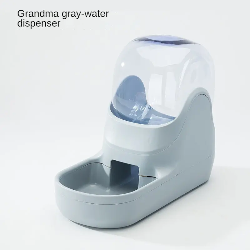 Automatic Dog and Cat Feeder Hanging Plastic Drinking Water