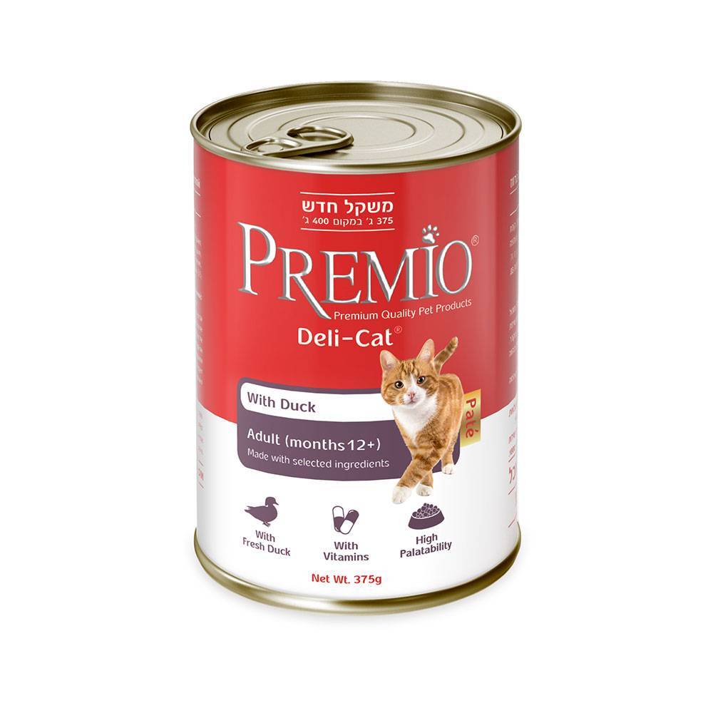 PREMIO DELI-CAT IN DUCK 375gm