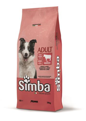 SIMBA FOR DOGS 20 KG IN BEEF