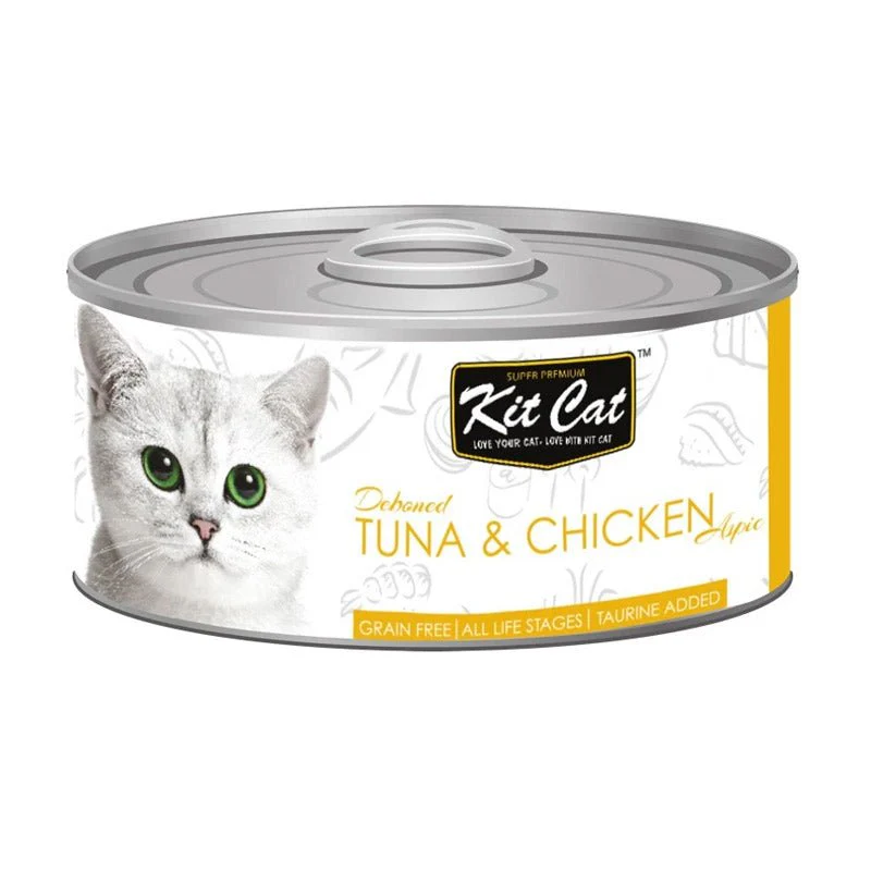 Kit Cat Wet Food Deboned Tuna & Chicken Toppers 80 g