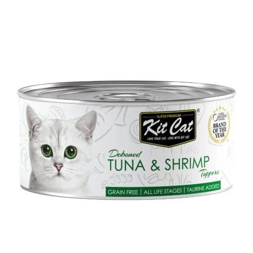 KITCAT Tuna with Shrimp 80g - Wet food in Jelly