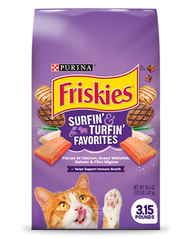 FRISKIES SURFIN,TURFIN FAVORITES